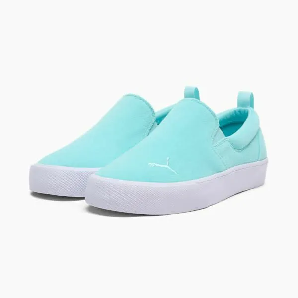 Puma Lifestyle Bari Comfort Terry 039s SlipOn Shoes Safe Lakepuma White 8211 Women Puma Lifestyle Bari Comfort Terry 039s SlipOn Shoes Safe Lakepuma White 8211 Women