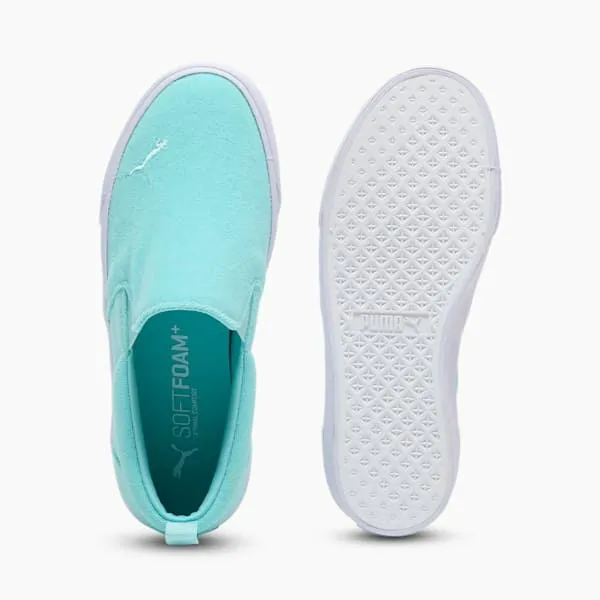 Puma Lifestyle Bari Comfort Terry 039s SlipOn Shoes Safe Lakepuma White 8211 Women Puma Lifestyle Bari Comfort Terry 039s SlipOn Shoes Safe Lakepuma White 8211 Women