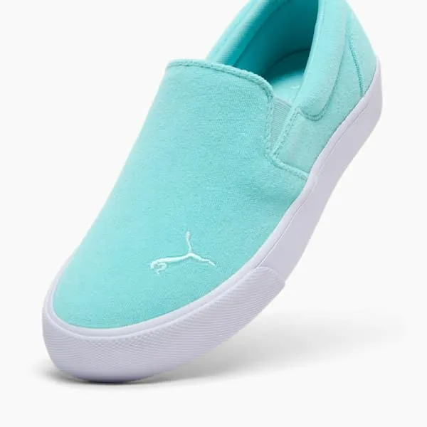 Puma Lifestyle Bari Comfort Terry 039s SlipOn Shoes Safe Lakepuma White 8211 Women Puma Lifestyle Bari Comfort Terry 039s SlipOn Shoes Safe Lakepuma White 8211 Women