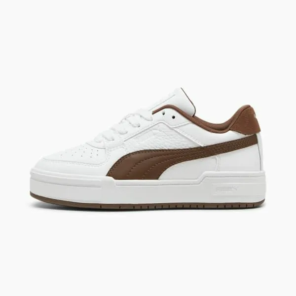 Puma Lifestyle CA Pro 039s Sneakers Puma Whiteespresso Brown 8211 Women