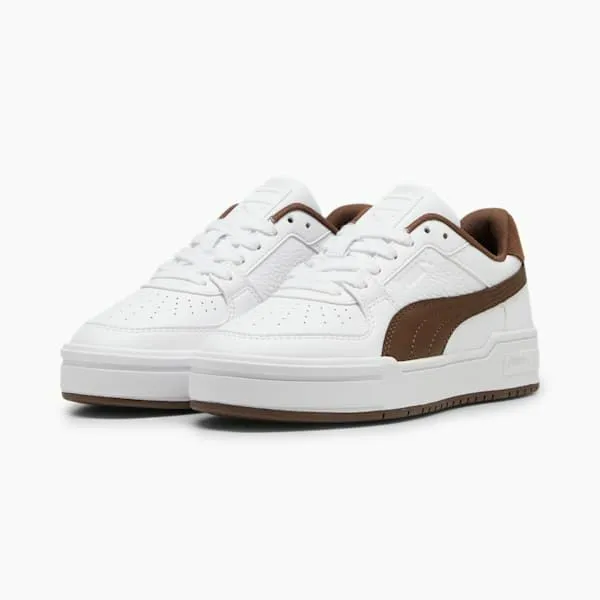 Puma Lifestyle CA Pro 039s Sneakers Puma Whiteespresso Brown 8211 Women