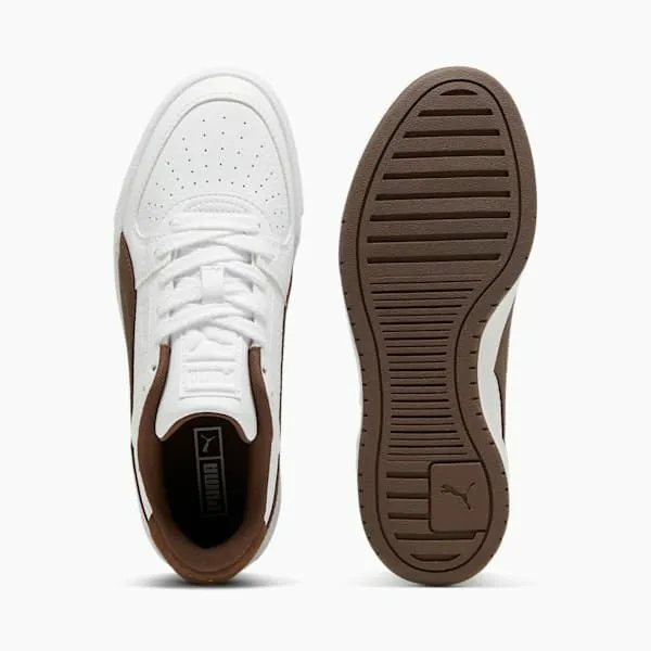 Puma Lifestyle CA Pro 039s Sneakers Puma Whiteespresso Brown 8211 Women