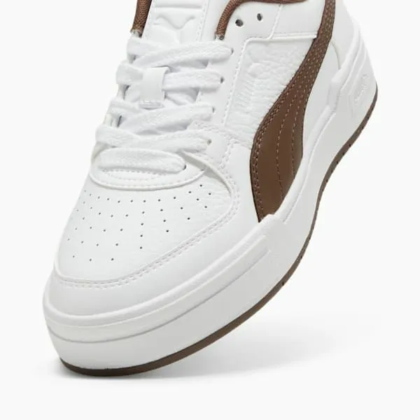 Puma Lifestyle CA Pro 039s Sneakers Puma Whiteespresso Brown 8211 Women