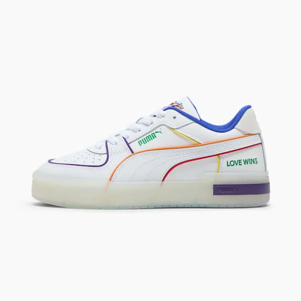 Puma Lifestyle CA Pro Love Marathon Sneakers Puma Whiteirispop Redmeadow 8211 Men Puma Lifestyle CA Pro Love Marathon Sneakers Puma Whiteirispop Redmeadow 8211 Men