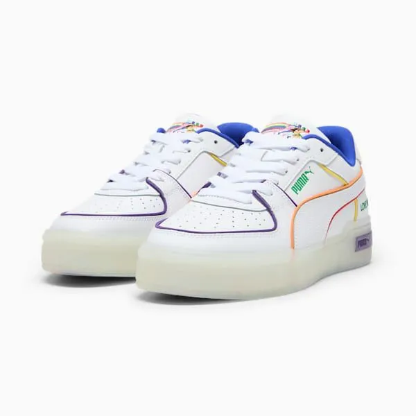 Puma Lifestyle CA Pro Love Marathon Sneakers Puma Whiteirispop Redmeadow 8211 Men Puma Lifestyle CA Pro Love Marathon Sneakers Puma Whiteirispop Redmeadow 8211 Men