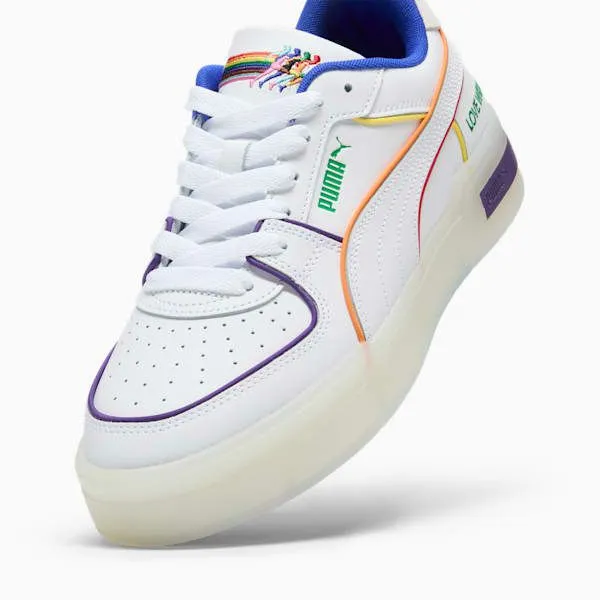 Puma Lifestyle CA Pro Love Marathon Sneakers Puma Whiteirispop Redmeadow 8211 Men Puma Lifestyle CA Pro Love Marathon Sneakers Puma Whiteirispop Redmeadow 8211 Men