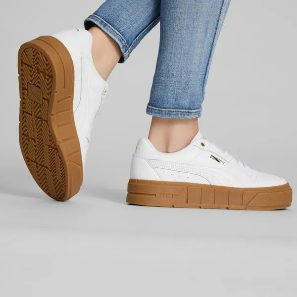 Puma Lifestyle Cali Court Leather 039s Sneakers Puma Whitepuma Whitepuma Gold 8211 Women Puma Lifestyle Cali Court Leather 039s Sneakers Puma Whitepuma Whitepuma Gold 8211 Women