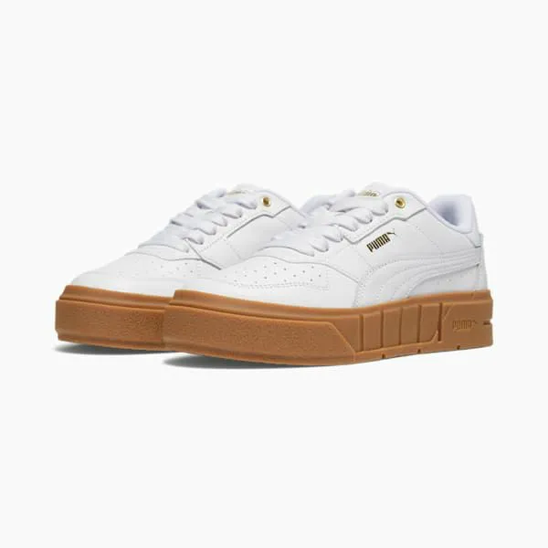 Puma Lifestyle Cali Court Leather 039s Sneakers Puma Whitepuma Whitepuma Gold 8211 Women Puma Lifestyle Cali Court Leather 039s Sneakers Puma Whitepuma Whitepuma Gold 8211 Women
