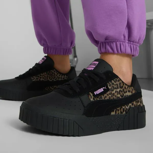 Puma Lifestyle Cali OG Animal Print 039s Sneakers Puma Blackmauve Pop 8211 Women Puma Lifestyle Cali OG Animal Print 039s Sneakers Puma Blackmauve Pop 8211 Women