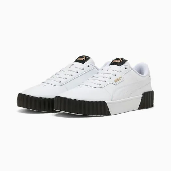 Puma Lifestyle Carina 30 039s Sneakers Puma Whitepuma Goldpuma Black 8211 Women Puma Lifestyle Carina 30 039s Sneakers Puma Whitepuma Goldpuma Black 8211 Women