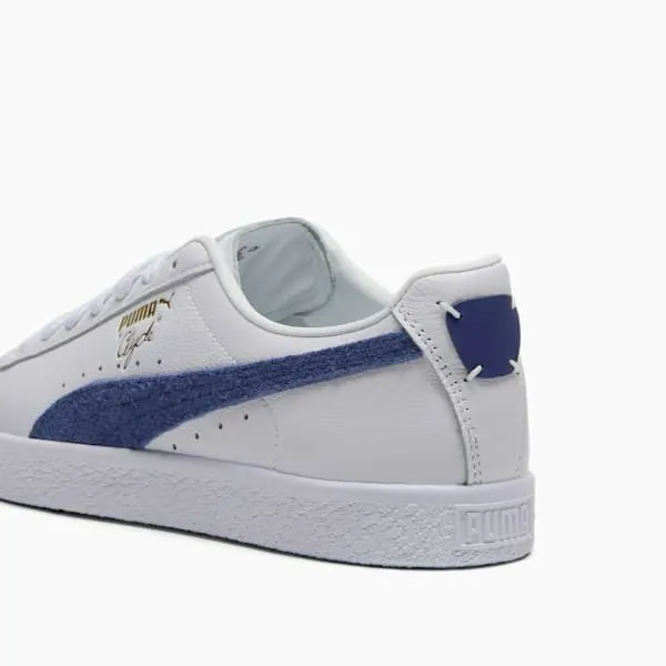 Puma Lifestyle Clyde Base Sneakers Puma Whiteblue Crystalpuma Team Gold 8211 Women Puma Lifestyle Clyde Base Sneakers Puma Whiteblue Crystalpuma Team Gold 8211 Women