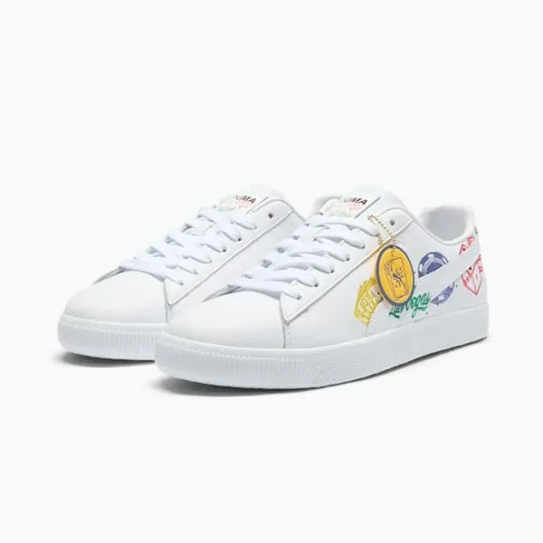 Puma Lifestyle Clyde Embroidered Las Vegas Sneakers Puma Whitearchive Greensunny Yellow 8211 Women Puma Lifestyle Clyde Embroidered Las Vegas Sneakers Puma Whitearchive Greensunny Yellow 8211 Women