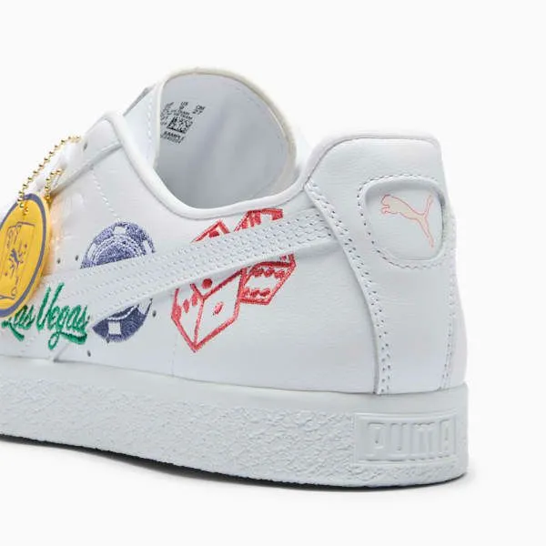 Puma Lifestyle Clyde Embroidered Las Vegas Sneakers Puma Whitearchive Greensunny Yellow 8211 Women Puma Lifestyle Clyde Embroidered Las Vegas Sneakers Puma Whitearchive Greensunny Yellow 8211 Women
