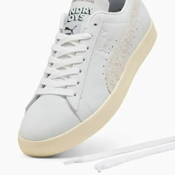 Puma Lifestyle Clyde Laundry Boys II 039s Sneakers Puma Whitefrosted Ivory 8211 Men Puma Lifestyle Clyde Laundry Boys II 039s Sneakers Puma Whitefrosted Ivory 8211 Men