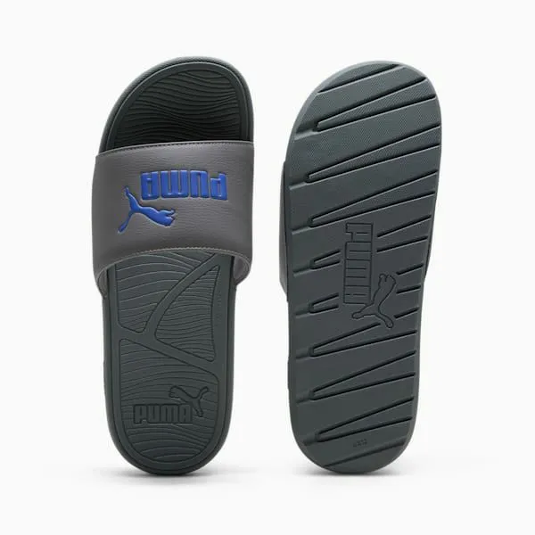 Puma Lifestyle Cool Cat 20 039s Slides Charcoal Grayroyal Sapphire 8211 Men