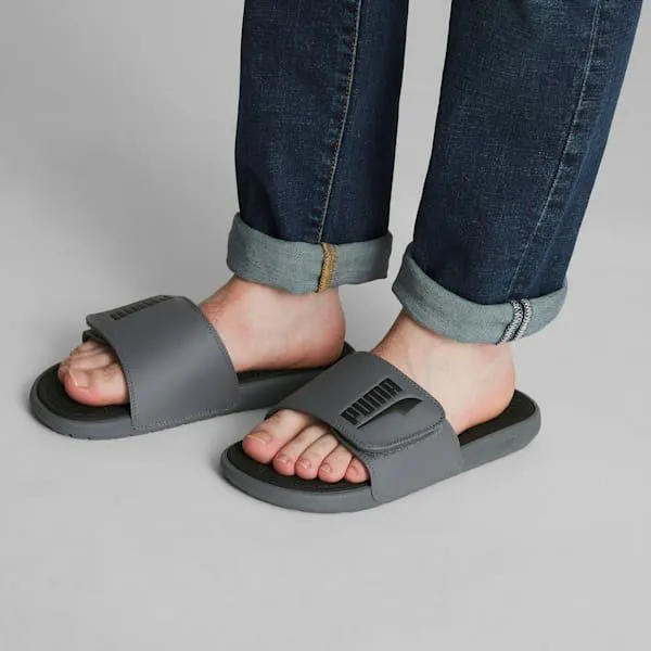 Puma Lifestyle Cool Cat 20 039s Slides Cool Dark Graypuma Black 8211 Men
