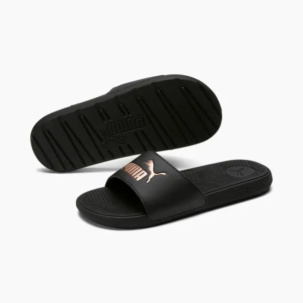 Puma Lifestyle Cool Cat 20 039s Slides Puma Blackrose Gold 8211 Women