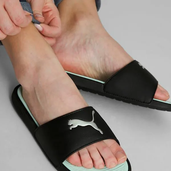 Puma Lifestyle Cool Cat 20 Sport 039s Slides Puma Blackpuma Silverfair Aqua 8211 Women Puma Lifestyle Cool Cat 20 Sport 039s Slides Puma Blackpuma Silverfair Aqua 8211 Women