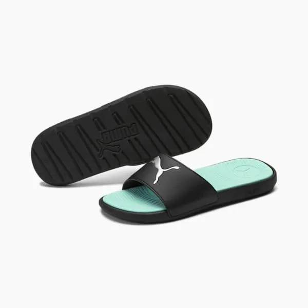Puma Lifestyle Cool Cat 20 Sport 039s Slides Puma Blackpuma Silverfair Aqua 8211 Women Puma Lifestyle Cool Cat 20 Sport 039s Slides Puma Blackpuma Silverfair Aqua 8211 Women