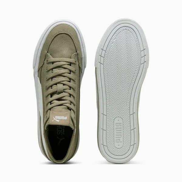 Puma Lifestyle Court Classic Vulcanized Formstrip 039s Mid Top Sneakers Velvet Mosspuma White 8211 Men Puma Lifestyle Court Classic Vulcanized Formstrip 039s Mid Top Sneakers Velvet Mosspuma White 8211 Men