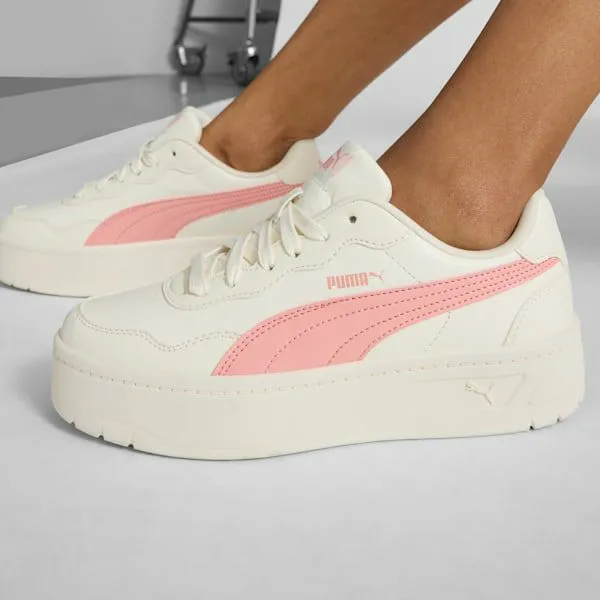 Puma Lifestyle Court Lally Skye 039s Sneakers Frosted Ivorypink Fruit 8211 Women Puma Lifestyle Court Lally Skye 039s Sneakers Frosted Ivorypink Fruit 8211 Women