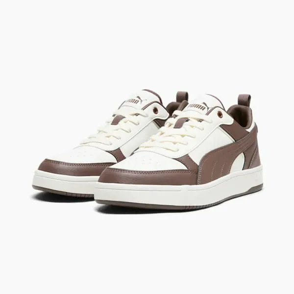Puma Lifestyle Dribble Sneakers Warm Whitechestnut Brown 8211 Women