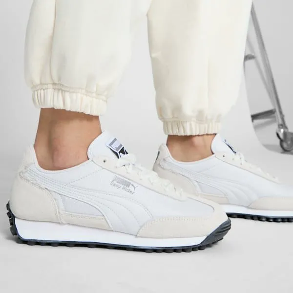 Puma Lifestyle Easy Rider Glam Athletics 039s Sneakers Feather Graywarm White 8211 Women Puma Lifestyle Easy Rider Glam Athletics 039s Sneakers Feather Graywarm White 8211 Women