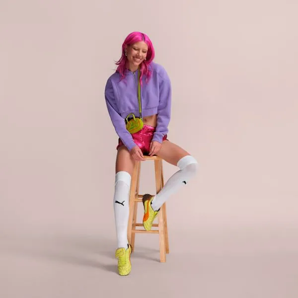 Puma Lifestyle FENTY X PUMA Avanti LS Stitched 039s Sneakers Lime Sheenpumpkin Pie 8211 Women Puma Lifestyle FENTY X PUMA Avanti LS Stitched 039s Sneakers Lime Sheenpumpkin Pie 8211 Women