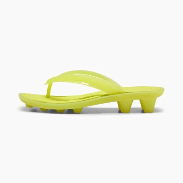 Puma Lifestyle FENTY X PUMA Cat Cleat Jelly 039s Shoes Lime Sheen 8211 Women