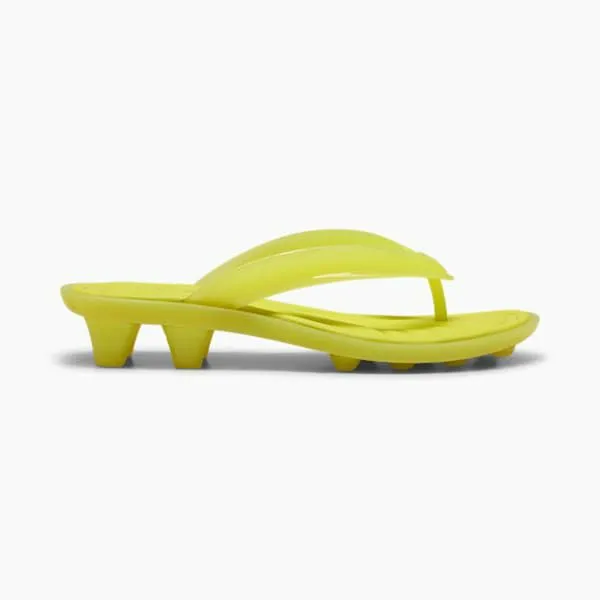 Puma Lifestyle FENTY X PUMA Cat Cleat Jelly 039s Shoes Lime Sheen 8211 Women Puma Lifestyle FENTY X PUMA Cat Cleat Jelly 039s Shoes Lime Sheen 8211 Women