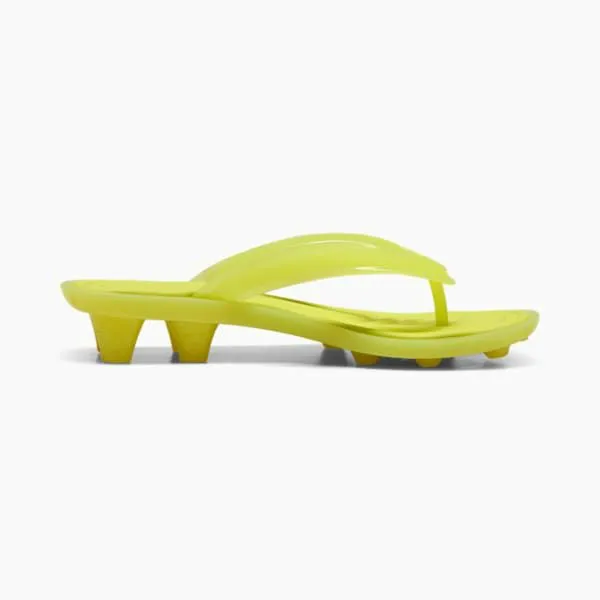 Puma Lifestyle FENTY X PUMA Cat Cleat Jelly 039s Shoes Lime Sheen 8211 Women Puma Lifestyle FENTY X PUMA Cat Cleat Jelly 039s Shoes Lime Sheen 8211 Women