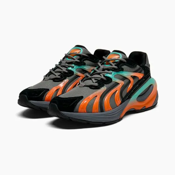 Puma Lifestyle Inverse Fission 039s Sneakers Cool Dark Grayaquaticpuma Black 8211 Men Puma Lifestyle Inverse Fission 039s Sneakers Cool Dark Grayaquaticpuma Black 8211 Men