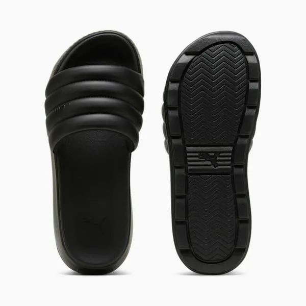 Puma Lifestyle Karmen Puffy S Slides Puma Blackpuma Black 8211 Women