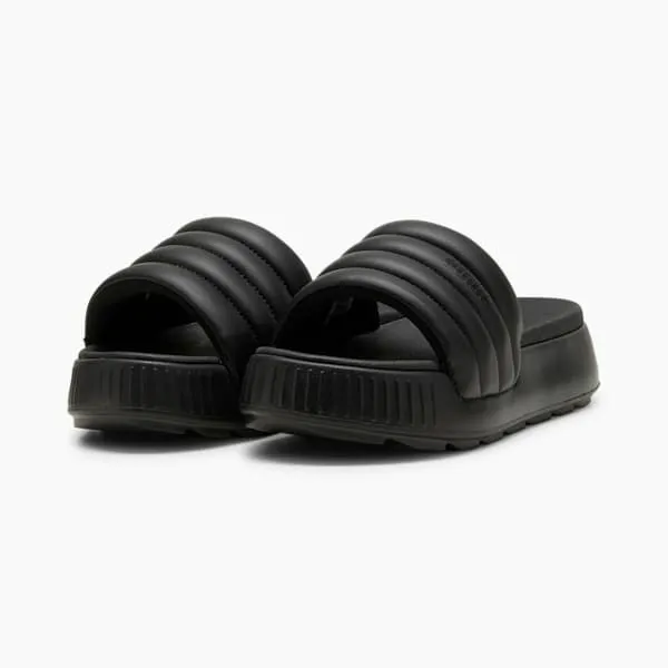 Puma Lifestyle Karmen Puffy S Slides Puma Blackpuma Black 8211 Women