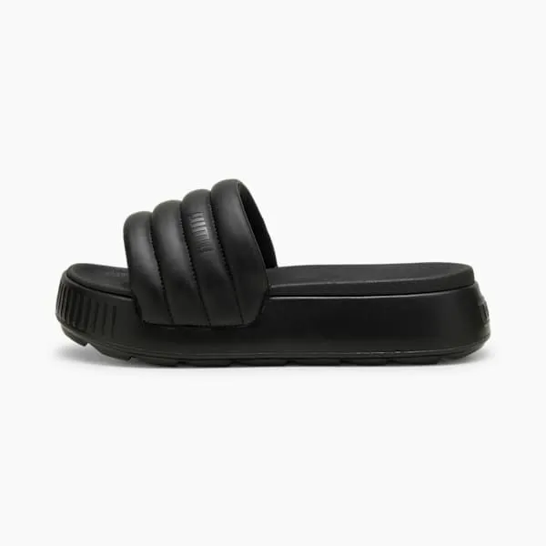 Puma Lifestyle Karmen Puffy S Slides Puma Blackpuma Black 8211 Women