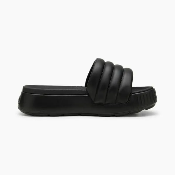 Puma Lifestyle Karmen Puffy S Slides Puma Blackpuma Black 8211 Women