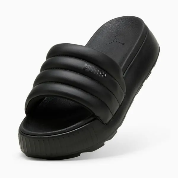 Puma Lifestyle Karmen Puffy S Slides Puma Blackpuma Black 8211 Women