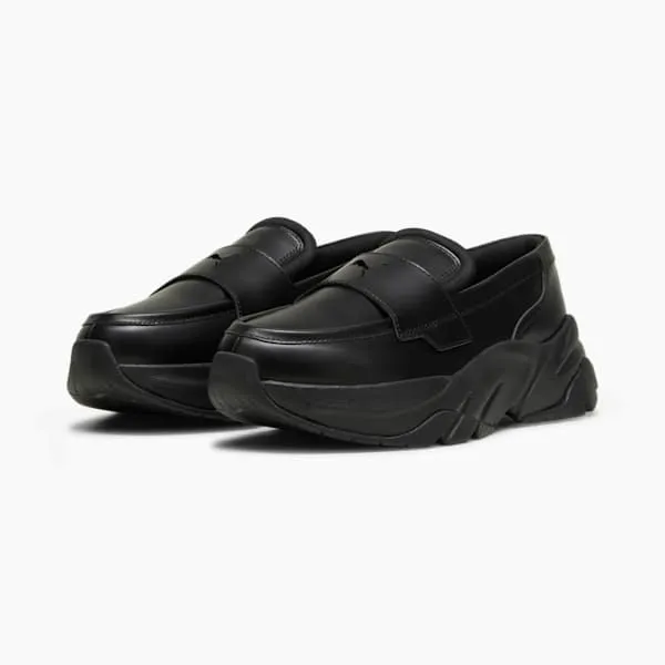 Puma Lifestyle Loafyr 039s SlipOn Shoes Puma Black 8211 Women