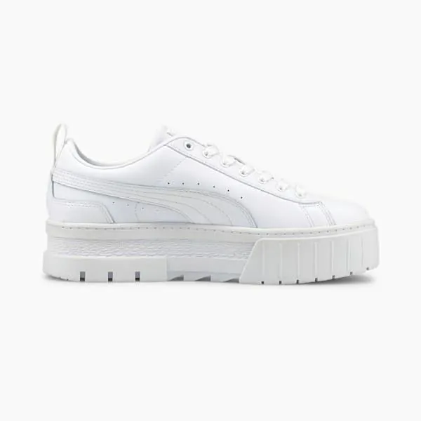 Puma Lifestyle Mayze Classic 039s Sneakers Puma White 8211 Women