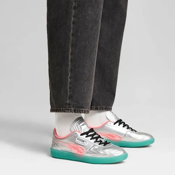 Puma Lifestyle Palermo New Gen Footy Sneakers Puma Silversparkling Green 8211 Men Puma Lifestyle Palermo New Gen Footy Sneakers Puma Silversparkling Green 8211 Men