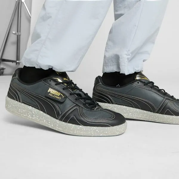 Puma Lifestyle Palermo Play Loud Sneakers Puma Blackflat Light Gray 8211 Men Puma Lifestyle Palermo Play Loud Sneakers Puma Blackflat Light Gray 8211 Men