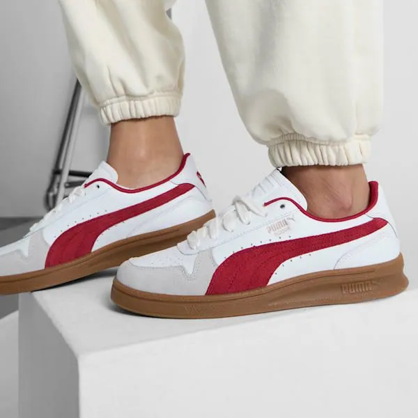 Puma Lifestyle PUMA Indoor Sneakers Puma Whitedark Crimsongum 8211 Women