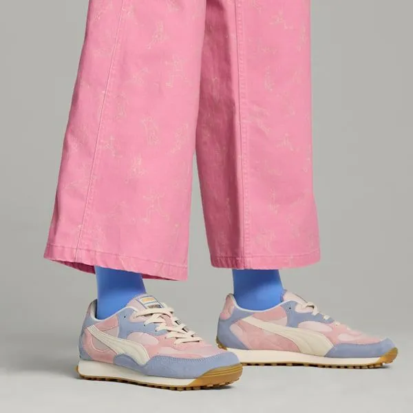 Puma Lifestyle PUMA X KIDSUPER Easy Rider Sneakers Mauve Mistalpine Snow 8211 Women Puma Lifestyle PUMA X KIDSUPER Easy Rider Sneakers Mauve Mistalpine Snow 8211 Women