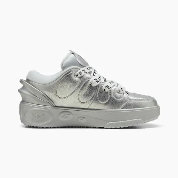Puma Lifestyle PUMA X LAMELO BALL LaFranc Written In Chrome Sneakers Silver Mistpuma Silverpuma Black 8211 Women Puma Lifestyle PUMA X LAMELO BALL LaFranc Written In Chrome Sneakers Silver Mistpuma Silverpuma Black 8211 Women