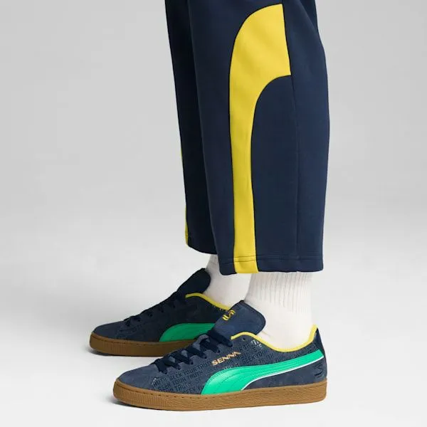 Puma Lifestyle SENNA A VIDA Suede 039s Motorsport Shoes Club Navyfaster Yellow 8211 Men Puma Lifestyle SENNA A VIDA Suede 039s Motorsport Shoes Club Navyfaster Yellow 8211 Men
