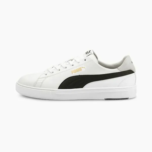 Puma Lifestyle Serve Pro Lite 039s Sneakers Puma Whitepuma Blackpuma Team Gold 8211 Men Puma Lifestyle Serve Pro Lite 039s Sneakers Puma Whitepuma Blackpuma Team Gold 8211 Men