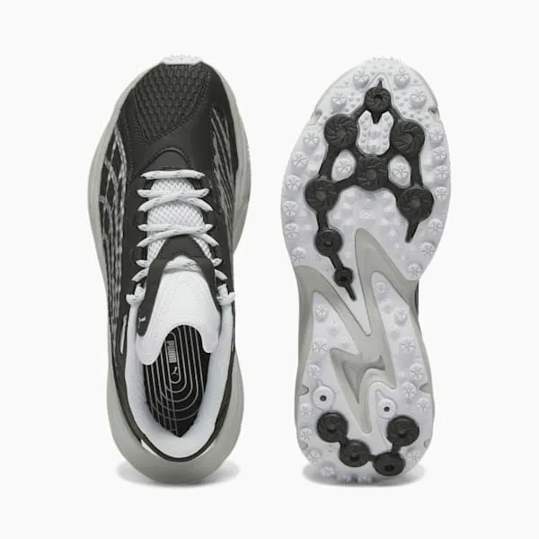 Puma Lifestyle Spirex Speed Running Sneakers Puma Blacksilver Mist 8211 Men