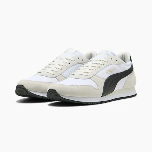 Puma Lifestyle ST MILER 039s Sneakers Puma Whitepuma Blackvapor Gray 8211 Men Puma Lifestyle ST MILER 039s Sneakers Puma Whitepuma Blackvapor Gray 8211 Men
