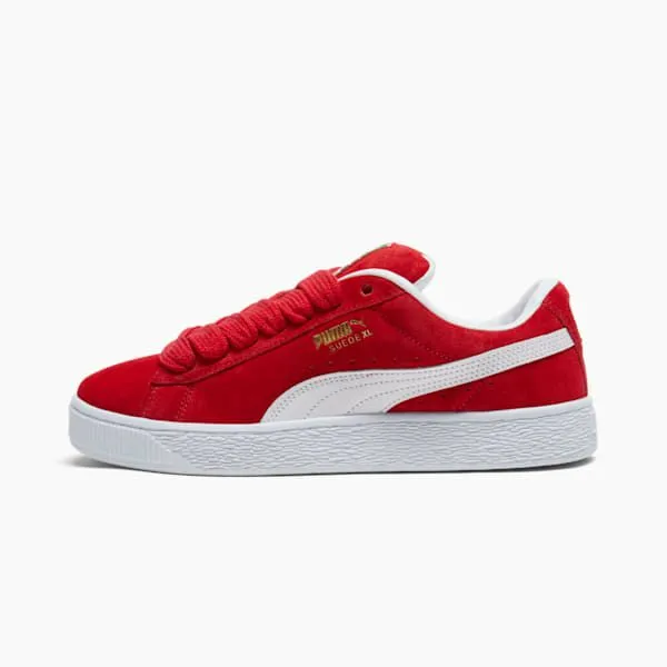 Puma Lifestyle Suede XL 039s Sneakers For All Time Redpuma White 8211 Women