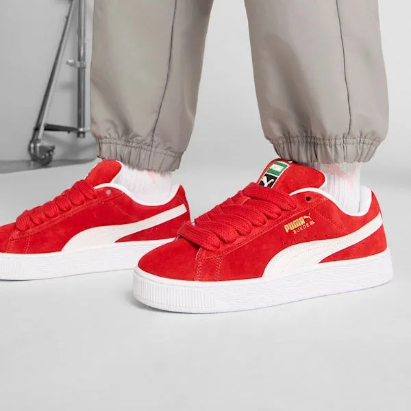 Puma Lifestyle Suede XL 039s Sneakers For All Time Redpuma White 8211 Women